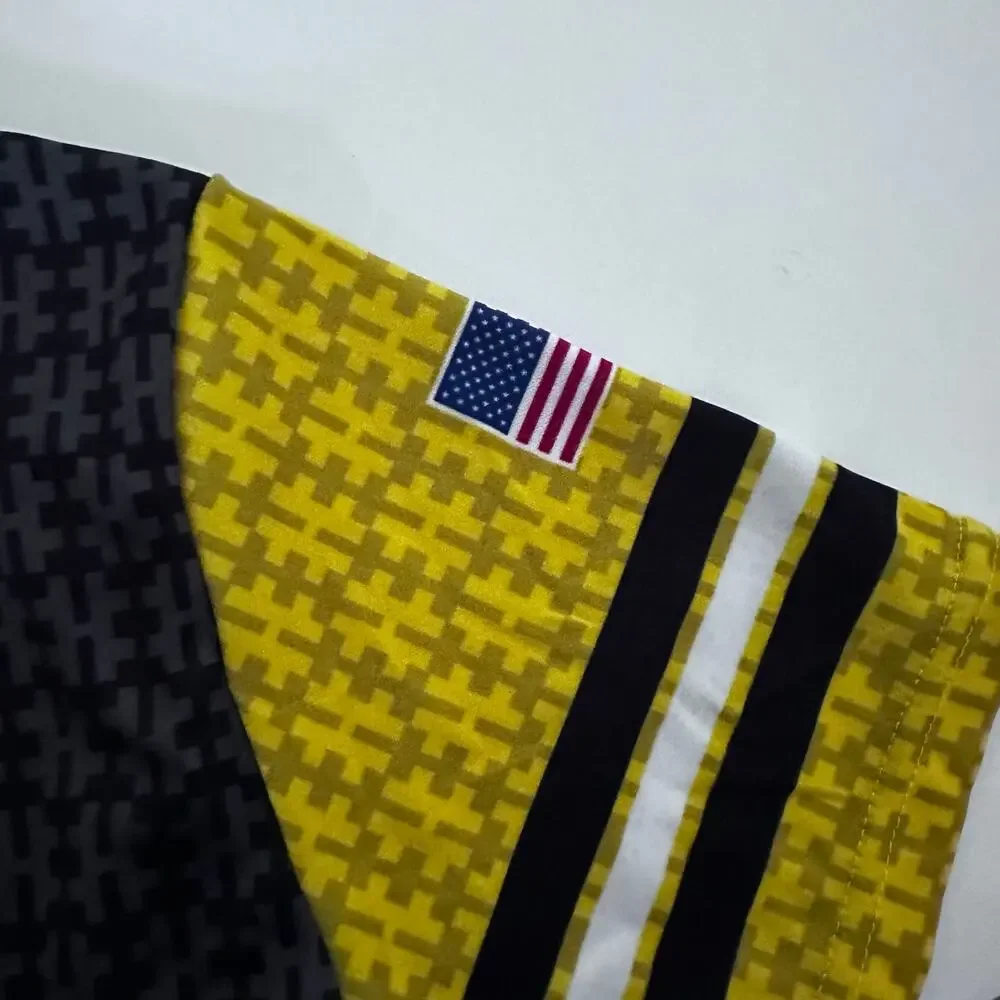 Gridiron Black and Yellow #23 Football Jersey - Size Medium